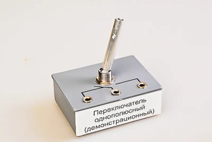 Переключатель однополюсный (демонстрационный) - fgospostavki.ru - Ивантеевка