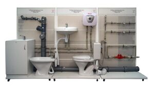 Учебный трехмодульный стенд «Слесарь - сантехник» - fgospostavki.ru - Ивантеевка