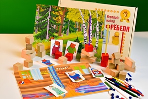 Игровой набор Фребеля "Три медведя" (серия "Сказочный мир". Выпуск 2) - fgospostavki.ru - Ивантеевка