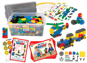 Конструктор STEM "Шестеренки" 800 деталей - fgospostavki.ru - Ивантеевка