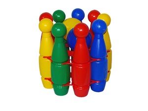 Кегли (9 штук, 2 мяча) - fgospostavki.ru - Ивантеевка