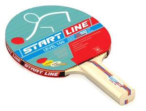 Ракетка для настольного тенниса start line level 100 прямая control - fgospostavki.ru - Ивантеевка