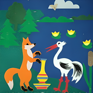 Пособие для слабовидящих детей - Театр-сказка "Лиса и журавль" - fgospostavki.ru - Ивантеевка