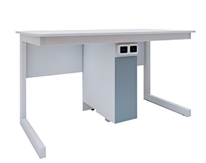 Стол ученический для кабинета физики/биологии двухместный - fgospostavki.ru - Ивантеевка