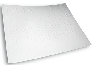 Пособие для слабовидящих детей - Сигнальные карточки по математике - fgospostavki.ru - Ивантеевка