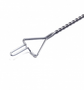 Зонд постановочный Клювик короткий на витой ручке с колечком - fgospostavki.ru - Ивантеевка