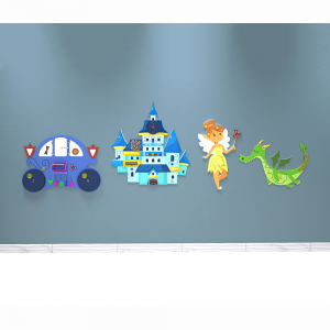 Комплект бизибордов «В сказочном королевстве» 4 в 1 - fgospostavki.ru - Ивантеевка