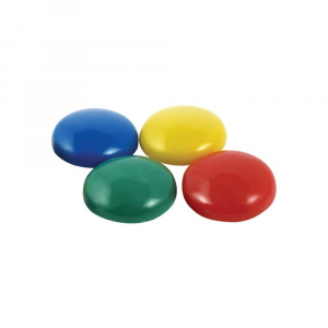 Набор магнитов круглых разноцветных (4 шт.) - fgospostavki.ru - Ивантеевка