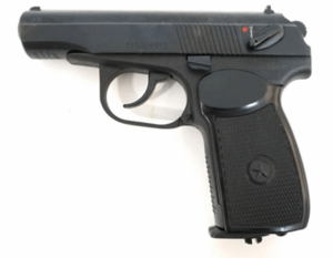 Массогабаритный лазерный макет пистолет Макарова ПМ со встроенным лазерным модулем и аккумуляторной батареей - fgospostavki.ru - Ивантеевка