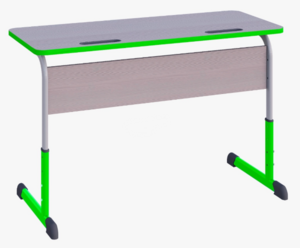 Парта SMARTY KEY двухместная регулируемая по высоте с антивандальной кромкой - fgospostavki.ru - Ивантеевка