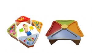 Детский тактильный песочный комплекс "Ромашка" - fgospostavki.ru - Ивантеевка