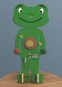 Бизиборд «Лягушонок» - fgospostavki.ru - Ивантеевка