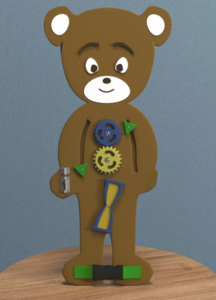 Бизиборд «Медвежонок» - fgospostavki.ru - Ивантеевка