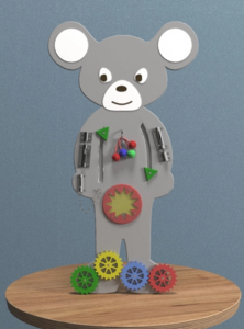 Бизиборд «Серая мышка» - fgospostavki.ru - Ивантеевка