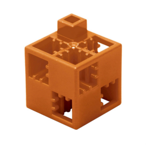 Кубик-основание коричневый 20х20 Artec - fgospostavki.ru - Ивантеевка