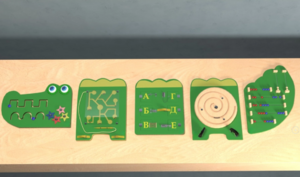 Бизиборд «Крокодил Гена» - fgospostavki.ru - Ивантеевка