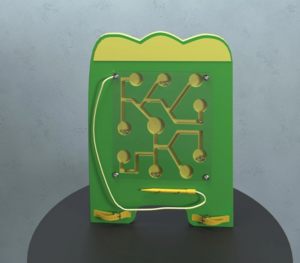 Бизиборд «Зеленый лабиринт» - fgospostavki.ru - Ивантеевка