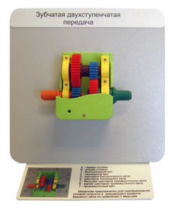Демонстрационная модель "Зубчатая двухступенчатая передача"  - fgospostavki.ru - Ивантеевка
