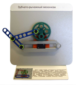 Демонстрационная модель "Зубчато-рычажный механизм"  - fgospostavki.ru - Ивантеевка