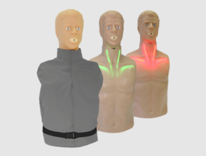 "Александр-03" тренажер-манекен взрослого пострадавшего для отработки приемов сердечно-легочной реанимации (голова, торс) со светозвуковым индикатором - fgospostavki.ru - Ивантеевка