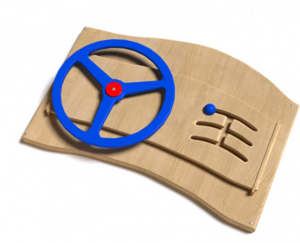 Дидактическая панель с автомобильным рулем - fgospostavki.ru - Ивантеевка