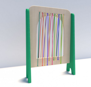 Дидактическая панель с цветными шнурочками - fgospostavki.ru - Ивантеевка