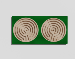 Межполушарная доска №10 зеленая - fgospostavki.ru - Ивантеевка