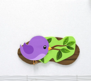 Настенная панель «Птичка» - fgospostavki.ru - Ивантеевка