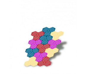 Настенная панель сборная (12 шт) - fgospostavki.ru - Ивантеевка