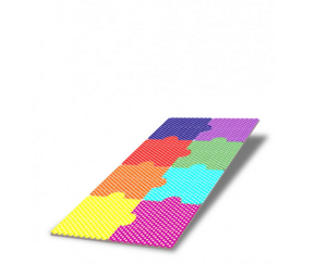 Настенная панель «Разноцветные пазлы» - fgospostavki.ru - Ивантеевка