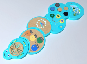 Развивающая панель «Гусеница» - fgospostavki.ru - Ивантеевка