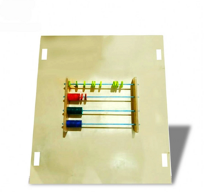 Тактильно-развивающая панель «Цветные счеты» - fgospostavki.ru - Ивантеевка