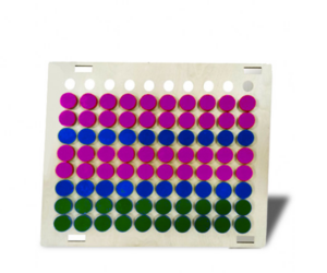 Тактильно-развивающая панель «Цветные фигурки» - fgospostavki.ru - Ивантеевка