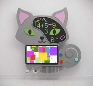 Интерактивный бизиборд с программным логопедическим комплексом и элементами «Кошечка» - fgospostavki.ru - Ивантеевка