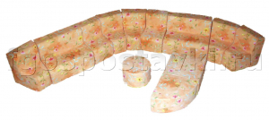 Угловая мебель "Солнышко-4" гобелен (12 элементов) - fgospostavki.ru - Ивантеевка