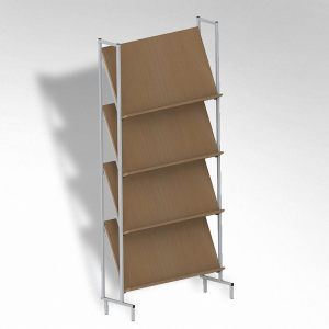 Стеллаж на металлокаркасе демонстрационный - fgospostavki.ru - Ивантеевка