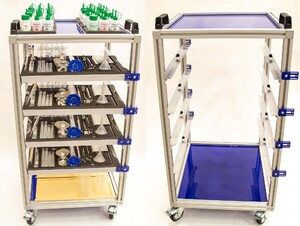 Мобильная стойка для хранения наборов ГИА по химии - fgospostavki.ru - Ивантеевка