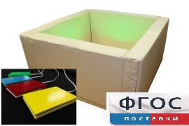 Сухой бассейн интерактивный с клавишами управления (150х150х66 сантиметров) - fgospostavki.ru - Ивантеевка