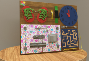 Бизиборд «Для девочек» - fgospostavki.ru - Ивантеевка