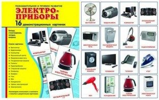 Демонстрационные карточки "Электроприборы" - fgospostavki.ru - Ивантеевка