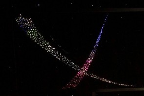 Потолок "Звездное небо с анимационным фибероптическим эффектом метеориты" - fgospostavki.ru - Ивантеевка