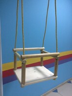 Качели подвесные (деревянные) - fgospostavki.ru - Ивантеевка