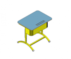 Стол ученический "Асташка -1" одноместный регулируемый - fgospostavki.ru - Ивантеевка