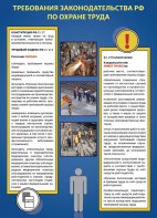 Комплект плакатов "Охрана труда на объекте" - fgospostavki.ru - Ивантеевка