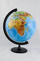 Глобус физический (д.320) - fgospostavki.ru - Ивантеевка
