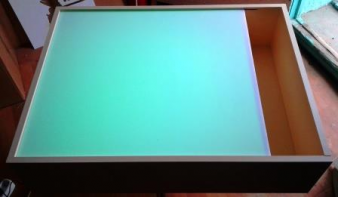 Планшет для рисования песком с RGB подсветкой (100х60 см) - fgospostavki.ru - Ивантеевка