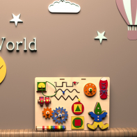 Бизиборд «Весёлые игры» - fgospostavki.ru - Ивантеевка