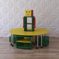 Модульный стеллаж "Весёлый робот" - fgospostavki.ru - Ивантеевка