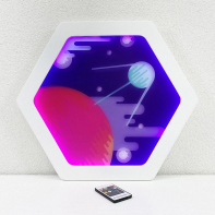 Декоративная тактильная панель с подсветкой - «Спутник» - fgospostavki.ru - Ивантеевка