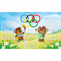 Стенд "Спортивный уголок" 1x0.6 - fgospostavki.ru - Ивантеевка